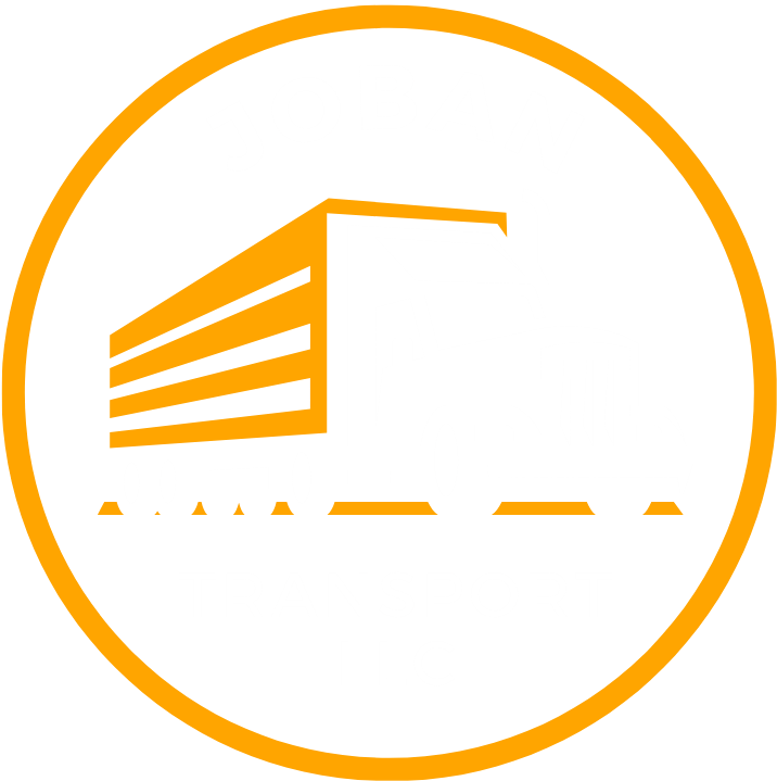 Trucking Cardo Delivery Transport Service Logo-min